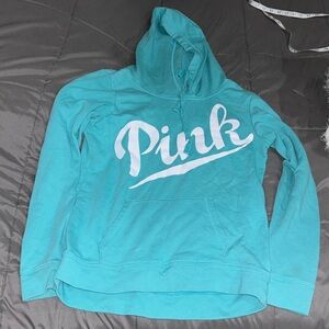 PINK blue hoodie
